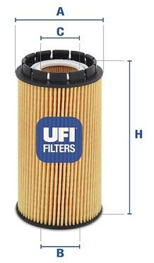2505300 UFI Масляный фильтр для KIA CERATO